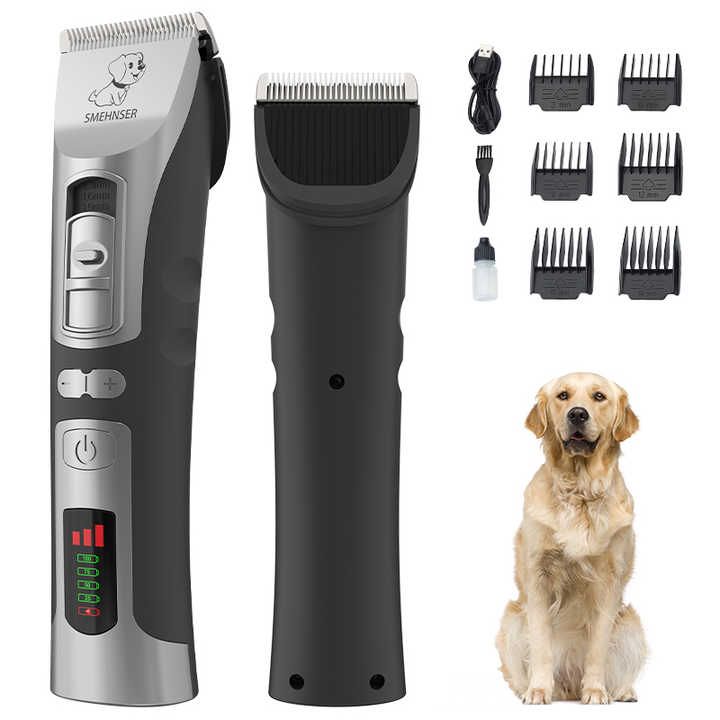 Pet Dog Clipper Rechargeable Pet Grooming Clipper Set Dogs Grooming Pet Hair Clipper