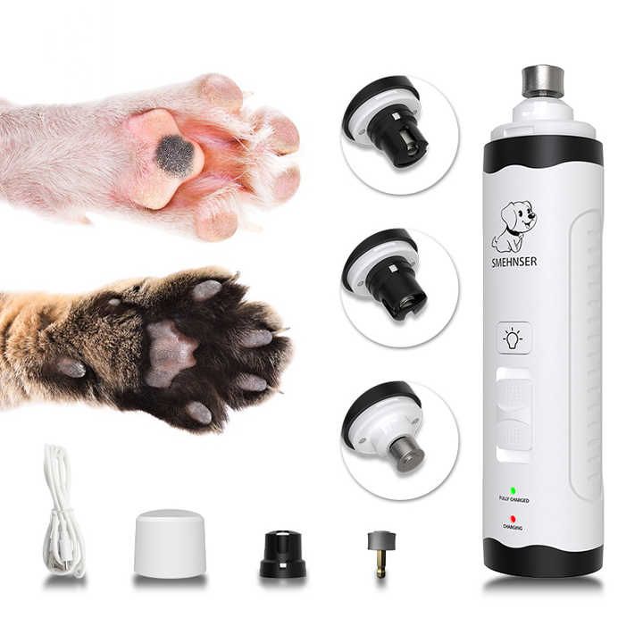 Pet Nail Grinder Electric Pet Grinder Dog Nail Clippers Cat Nail Trimmer